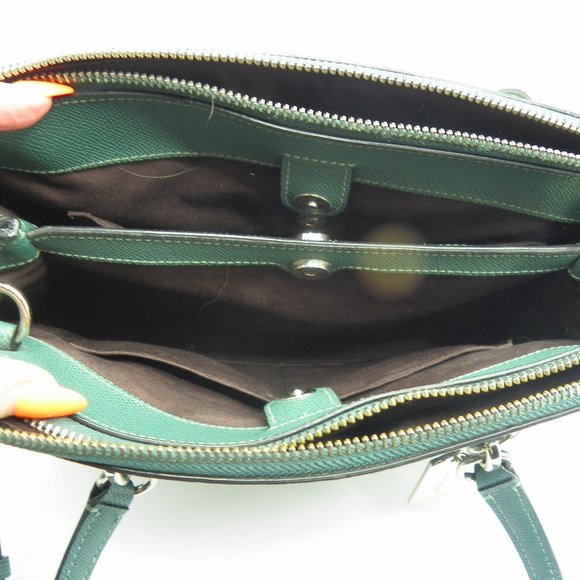 COACH MOSS GREEN SATCHEL/SHOULDER BAG NWOTS - Picture 7 of 10